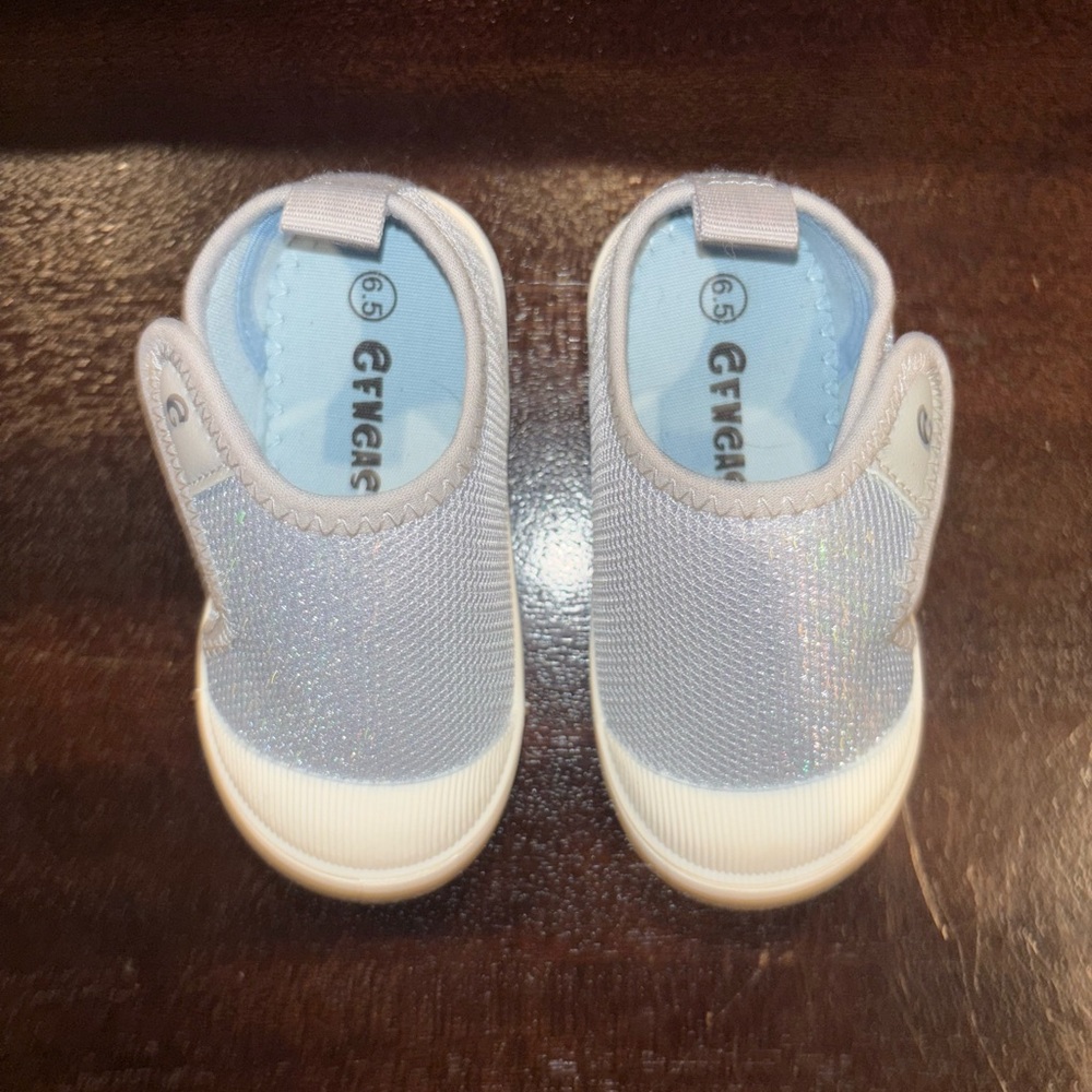 Blue shoes toddler boy girl white play travel casual school gym children holiday